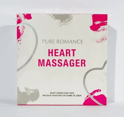 Pure Romance 心形按摩器 心形 热敷包 可重复使用 密封 — 第 1/3 张图片