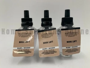 Bath & Body Works Book Loft Wallflower Fragrance Bulbs S/3 0.8 Fl Oz #3045A - Picture 1 of 1