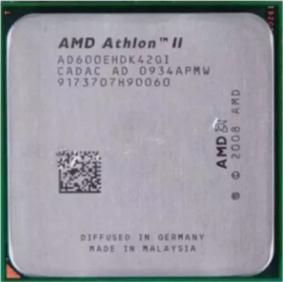 AMD Athlon II X4 600e 4-CORE Processor 2.2 GHz 667 MHz Socket AM3 45w CPU - Image 1 of 4