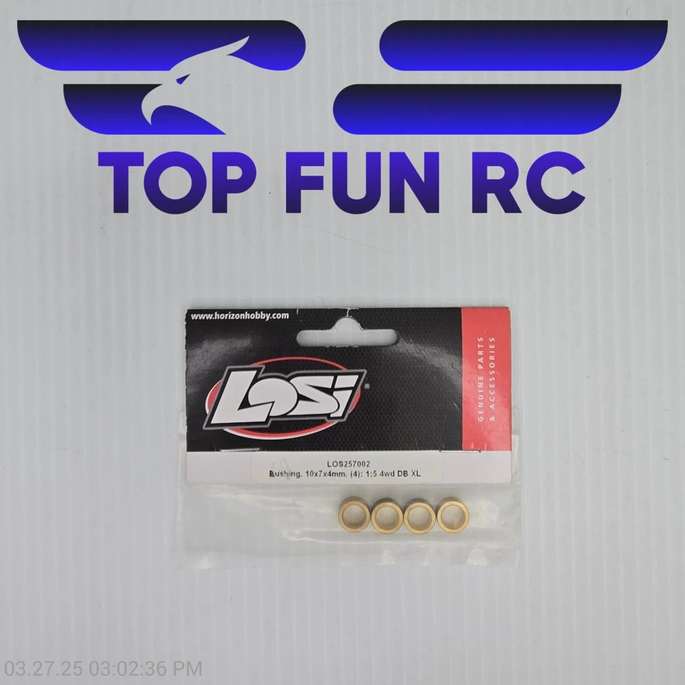 Losi LOS257002 Bushing-10x7x4mm (4) For 1/5 4WD DB XL - Image 1 of 1