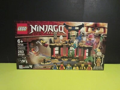 Lego Ninjago Tournament of Elements 71735 NEW SEALED BOX NSB - Image 1 of 2