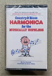 Country & Blues Harmonica for the Musically Hopeless Tape Cassette BRAND NEW - Picture 1 of 3