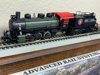 GREAT NORTHERN 0-6-0 STEAM LOCO DC HO Scale " VANDERBILT " OIL TENDER SMOKE NEW - Image 1 of 4