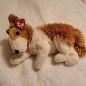 TY Beanie Babies Buddy 12” CASSIE the Collie Stuffed Animal Plush Fast Shipping  - Picture 1 of 9