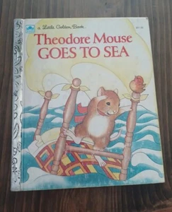Theodore Mouse Goes to Sea Hardcover Michaela Muntean VTG - Picture 1 of 6