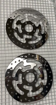 HARLEY ПОЛЬСКИЕ РОТОРЫ 2 ПЕРЕДНИЕ TOURING STREET GLIDE 2009 ROAD KING Прямые - Изображение 1 из 4