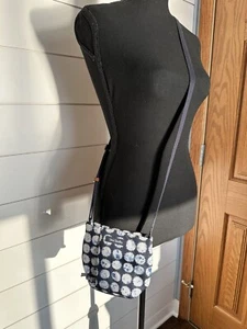 Vera Bradley Mini Drawstring Crossbody, Splash Dot, RFID Protection, Travel Bag - Picture 1 of 6