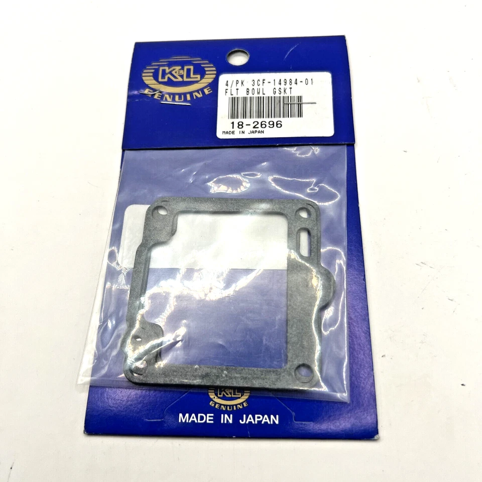 2x juntas de tigela flutuante de carburador Yamaha XV750 XV1100 Virago 88-99 K&L 18-2696 - Imagem 1 de 1
