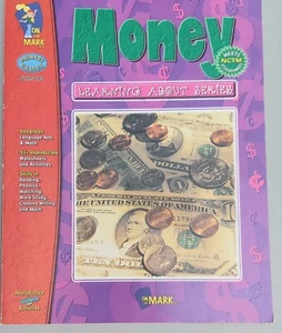 Learning About Series MONEY Primary Grades 102 Pages Large Print Illustrated - Picture 1 of 9