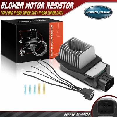 Resistor de motor de ventilador de aquecedor para Ford F-250 Super Duty F-350 Super Duty F-650 - Imagem 1 de 4