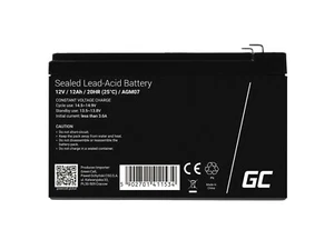 Blei Akku AGM GEL 12V 12Ah Batterie ersetzt für Rasenmäher UPS USV Spielzeug - Photo 1/10