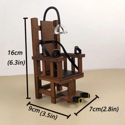 Accesorios Silla Eléctrica Escena Soldado Accesorios Modelo Miniatura Accesorios Colección 1/12 Foto 1 de 4