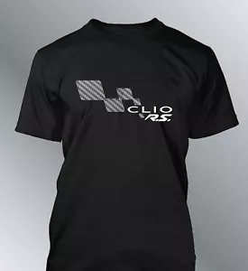 Tee shirt personnalise Clio RS S M L XL XXL homme Sport - Imagen 1 de 13