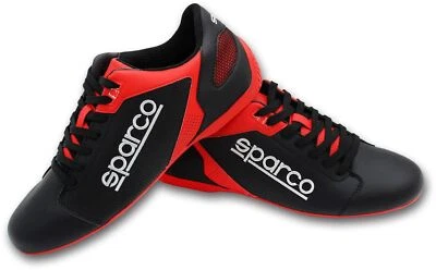 Sparco Sneaker SL-17 Schuhe Freizeit ROT Schwarz modische VERKAUF