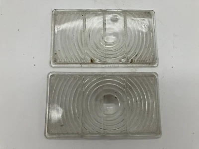 Par de lentes de luz de estacionamiento 46-48 Dodge Coronet Meadowbrook Wayfarer LYNX EYE 730 Foto 1 de 2