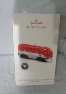 2018 - Hallmark Keepsake - adorno especial de locomotora Texas 2245P - rojo - Imagen 1 de 1