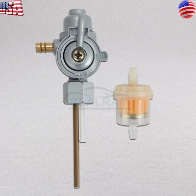 Tanque de combustible de gasolina Petcock para Yamaha L5T RD60 TY80 GT80 YZ80 DT100 1963-1983 Foto 1 de 4