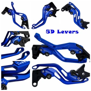Palancas de embrague de freno 5D CNC 1997 para Yamaha Yamaha TT 600 E/S 4GV/4LW 1993-1998 - Imagen 1 de 10