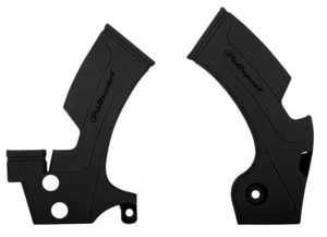 POLISPORT PROTEZIONI TELAIO NERO KAWASAKI KXF450 KX450F 2009 al 2018 - Foto 1 di 7