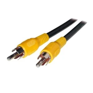 15m Chinch Cinc Video Kabel gelbe RCA Cynch Cinch Stecker an Cinchstecker lange - Bild 1 von 1