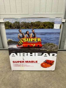 NEW Airhead Super Mable Inflatable 3-Rider Towable Tube for Boating - AHT2223SM - Picture 1 of 4