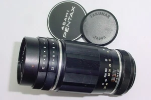 Pentax Tele Takumar 200 mm F/5,6 Asahi Opt. Lente de enfoque manual con montaje en tornillo Co. M42 - Imagen 1 de 6