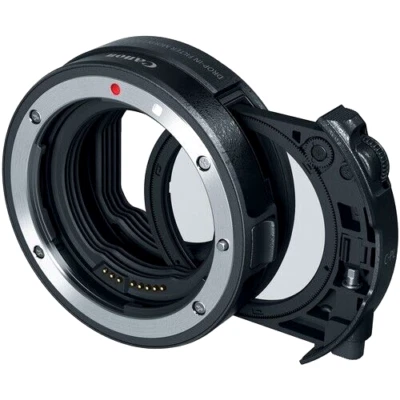 (Caja abierta) Adaptador de montaje desplegable Canon EF-EOS R + Filtro polarizador circular Foto 1 de 4