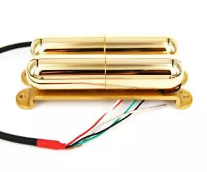 Artec Alnico 5 Lipstick Humbucker Pickup Gold (Bridge or Neck available) - Picture 1 of 3