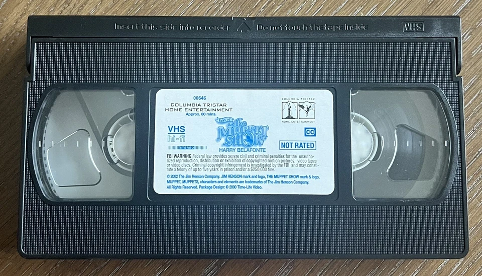 Best Of The Muppet Show Harry Belafonte 2002 Jim Henson VHS Only  - Image 1 of 1