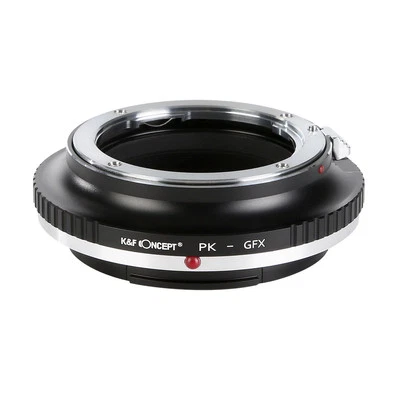 K&F Concept adapter for Pentax K PK Lens to Fuji GFX100 50R 100s Medium Format - Image 1 of 3