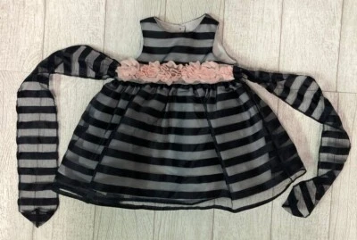 Детское платье для девочки Marmellata 12 месяцев официальное рождественское свадебное темно-розовое - Изображение 1 из 4