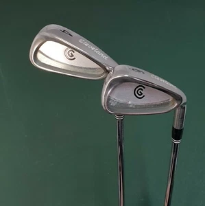Set of 2 x Cleveland TA6 Irons 4 & 6 Regular Steel Shaft Mixed Grips - Picture 1 of 6