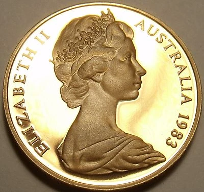 Cameo Proof Australia 1983 Cent~We Have Australia Proof Coins~80k Minted~Fr/Ship - Image 1 of 2