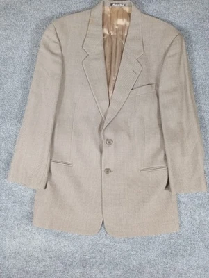 Blazer Mani By Giorgio Armani Para Hombres 42R Sable 2 Botones Abrigo Deportivo Chaqueta Italia Foto 1 de 4