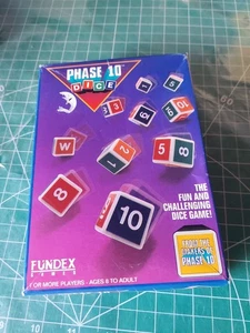 Phase 10 Dice 1993 Fundex Challenging Game!  - Picture 1 of 5