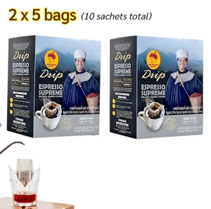 Pack de 2 - Café por goteo Doi Chaang 5 bolsas - 100% Arábica, Espresso, Especialidad - Imagen 1 de 12