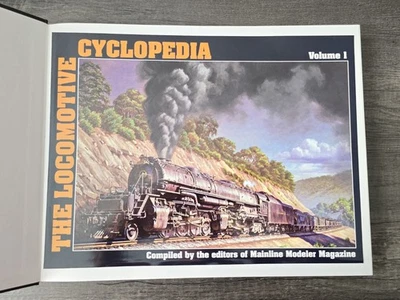 NO DUST COVER - The Locomotive Cyclopedia Vol. 1 1998 Mainline Modeler Hardcover Foto 1 de 4