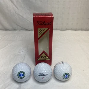 Titleist Burlington Northern Railway Santa Fe 3 bolas DT herida 90 - Imagen 1 de 10