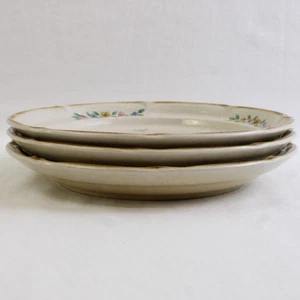 3er Set Vintage International Tableworks Heartland Steinzeug Salatteller 7 3/4" - Bild 1 von 5