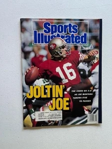 Sports Illustrated Oct 2 1989 Joltin Joe Montana Ryder Cup Jose Conseco - Picture 1 of 2