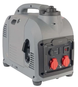 Benzin-Inverter-Generator, tragbar, 2000W, 2x230V, 2x USB, 4l - Bild 1 von 1