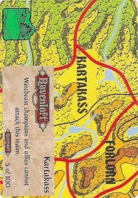 Kartakass 5/100 - Ravenloft Spellfire CCG TSR, Inc. 1994 - Immagine 1 di 4