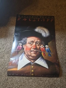 Póster litografía offset RAFAL OLBINSKI "Giuseppe Verdi-Falstaff" - Imagen 1 de 7