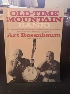 Old Time Mountain Banjo de Rosenbaum, arte, cancionero vintage 1968 - Imagen 1 de 2