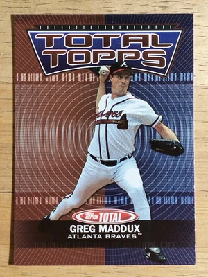 2003 Topps Total Topps #TT6 Greg Maddux - Image 1 of 2