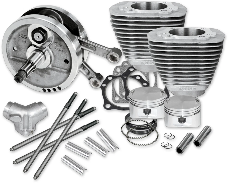 S&S CYCLE Fits 96" Sidewinder Big Bore Stroker Kit For Evolution Big Twin - Image 1 of 1
