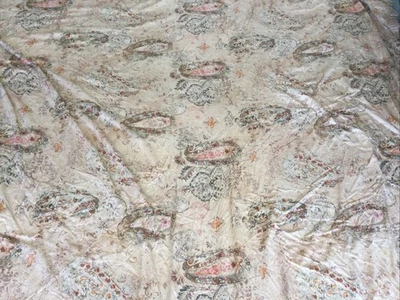 Vintage Ralph Lauren Verdonnet Paisley Camel King Duvet European Print Country - Image 1 of 4