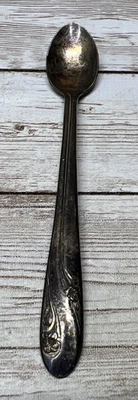 Cuchara de colección Holmes & Edwards utensilio para bebé mango largo chapada en plata de 5" de largo Foto 1 de 4