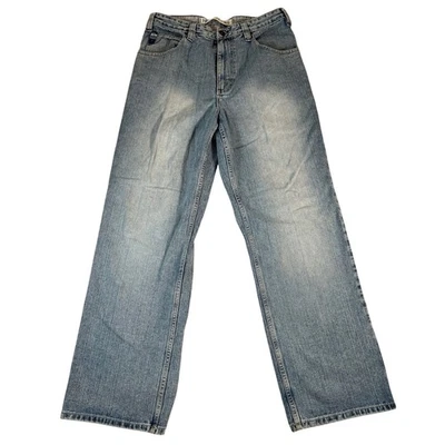 Pantalones de mezclilla vintage Paco Y2K para hombre lavado claro calce relajado 32W x 32L Foto 1 de 4