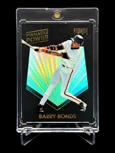 1996 Pinnacle BARRY BONDS “Pinnacle Power” HOLO 5 OF 20🔥RARE SP🔥 - Picture 1 of 12